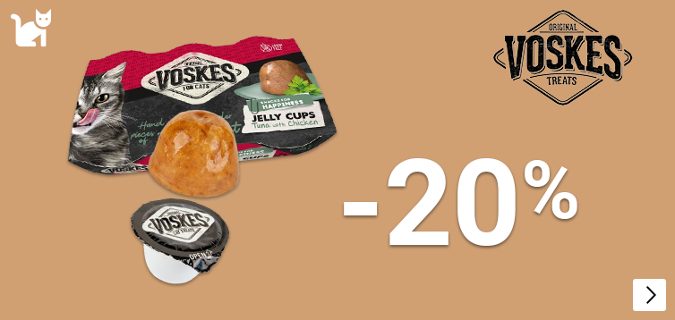 Voskes jelly cups -20% CAT